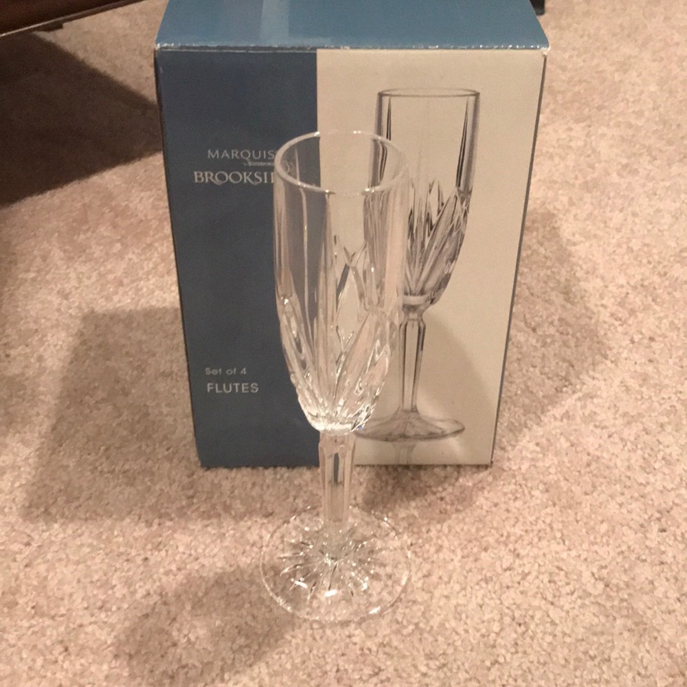 Brookside Marquis by Waterford Flutes Set of 4